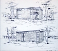 Tre case per artisti dell'Accademia di Brera, Isola Comacina (CO)